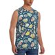 thumbnail image 2 of Balery Underwater Creature Camisetas sin mangas para hombre, absorbe la humedad y protege contra el mal olor.-3X-Large, 2 of 7
