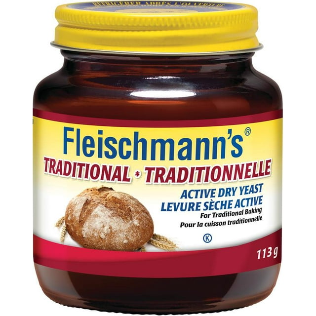 Fleischmann's Traditional Yeast Jar