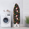 thumbnail image 3 of HELLHERO Santa Claus Gingerbread Man Ironing Board Cover Non-Slip Replacement Easy to Install Ironing Board Covers Washable, 3 of 5