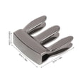 thumbnail image 2 of BEADCEST Practice Mute Violin Metal Black 1Pcs For Silent Practice Use, 2 of 7