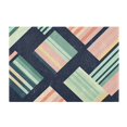 thumbnail image 7 of Yayeee Bath Rug for Bathroom Floor Non Slip Rectangle Fluffy Soft Absorbent Mat, 16"x24", Isometric Pink, 7 of 7