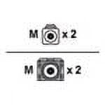 UPC: 0845282091137 | Axiom network cable – 23 ft – orange