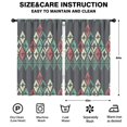 thumbnail image 2 of Blackout Kids Curtains,Multicolor Geometric Pattern Childrens Insulated Curtains Set Of 2,Bedroom Essentials,Toddler Room Decor 52x84in(132x213cm), 2 of 5