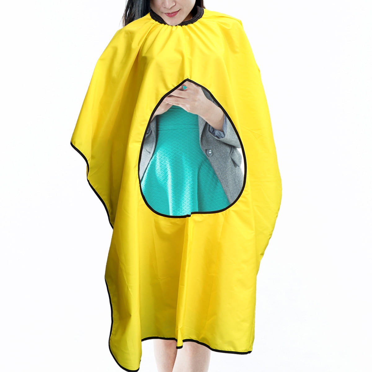 Hair cut cape Transparent Hair Cutting Cape Creative Haircut Apron Hair