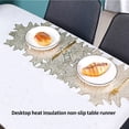 thumbnail image 5 of Pvc Para Mesa, Aislamiento Térmico, Para Escritorio, Con Hojas Huecas, Para Escritorio, Elegante, Para Mesa De Comedor, Hogar, Restaurante, Cocina, Boda, Decoración De Fiesta 2 Manteles Individuales sonducket HA026462-02, 5 of 5