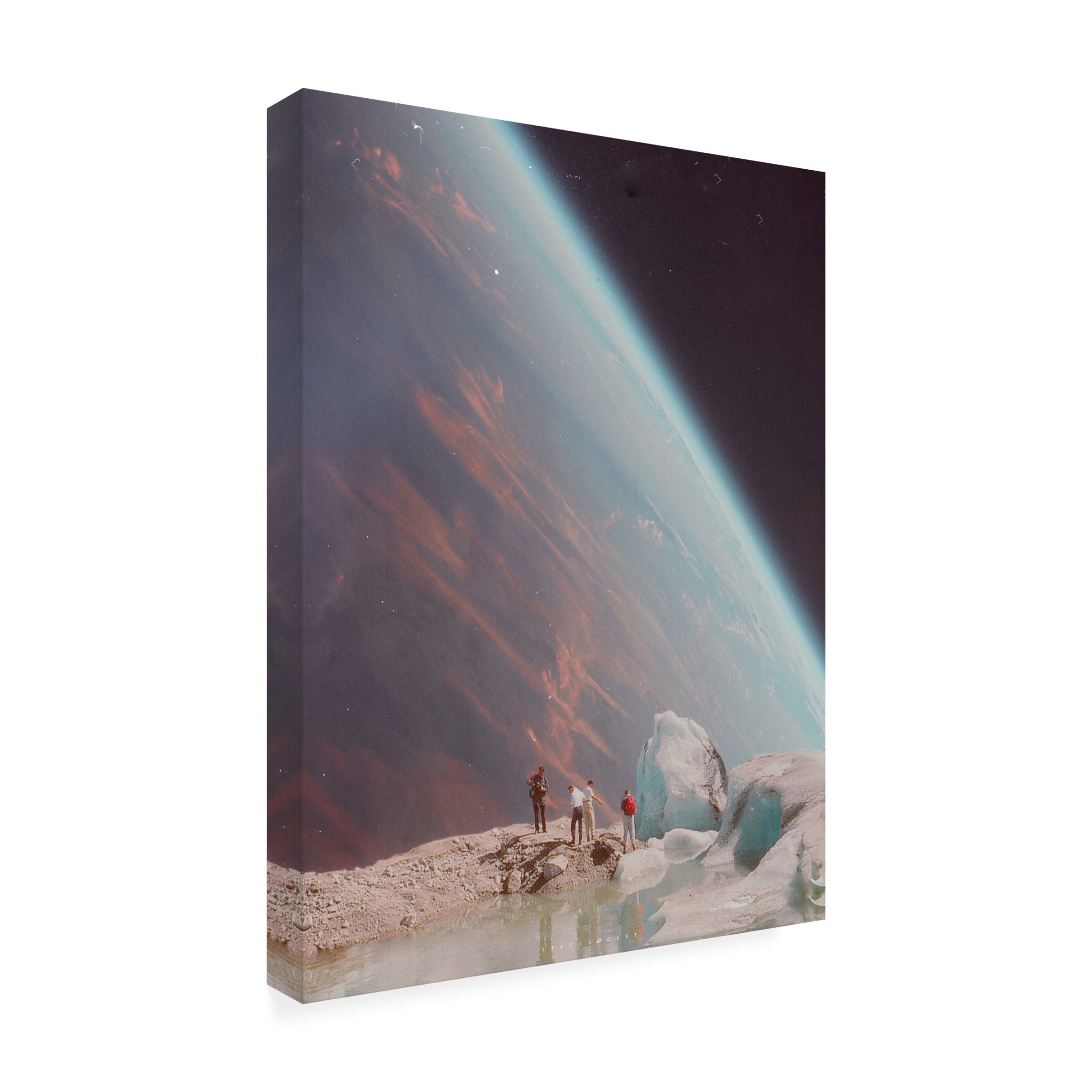 Trademark Fine Art spacerocket art 507 Canvas Wall Art