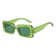 thumbnail image 4 of Gafas de sol rectangulares Yuyangstore anteojos de mujer Verde, 4 of 7