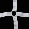 thumbnail image 5 of Colchón elástico ajustable, sábana bajera ajustable, sujetador de cama Blanco, 5 of 5