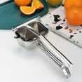thumbnail image 3 of Stainless Steel Lemon Squeezer Citrus Juicer Hand Press Heavy Duty Manual Squeeze Juice Extractor Maker Orange Lime Grapefruit Presser, 3 of 6