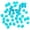 Blue, variant on Luminous Stones, Rhombus Shape Glow in the Dark Pebbles for Garden Walkways, Outdoor Pathways, Aquarium Decoration, and DIY Landscaping Accents, Green