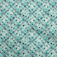 thumbnail image 1 of oneOone Cotton Jersey Light Blue Fabric Christmas Dress Material Fabric Print Fabric By The Yard 58 Inch Wide, 1 of 1