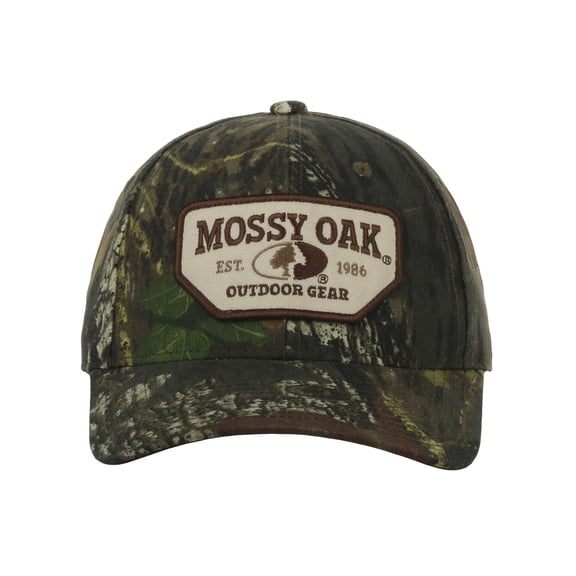 Mossy Oak® New Break-Up Camo Hunting Cap – Full Fabric, Scout Patch, Snapback, One Size