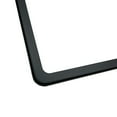 thumbnail image 5 of KA Depot Silicone Back Guard Two Holes Slim License Plate Holder Matte Flat Black License Plate Frame T304 Stainless Steel + Metal Screw Caps, 5 of 9