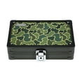 thumbnail image 3 of Vaultz Locking Pencil Box Camo Box with Key Lock for Elementary School Supplies, New, VZ06121, 3 of 7