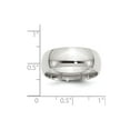 thumbnail image 2 of Sterling Silver 8mm Comfort Fit Size 13 Band Ring, 2 of 2