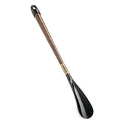 Shoe Horn - 19 Inches in Length - Solid Classic Walnut Wood Spindle - MADE IN THE USA