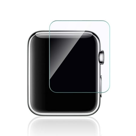 2-Pack SuprJETech Apple Watch 42mm Series 1 and 2 Scratch Resistant Tempered Glass Screen Protector