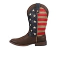 thumbnail image 3 of Roper Boys American Patriotic Square Toe Cowboy   Mid Calf Boots, 3 of 5