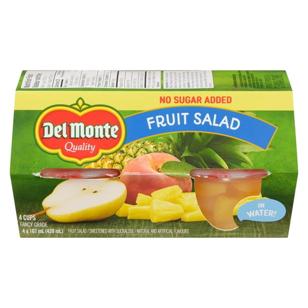 Del Monte® Fruit Salad packed in water Walmart.ca