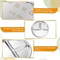 thumbnail image 4 of Juego de platos, cuencos y tazas de acero inoxidable Jinei, 30 unidades, 4 of 6