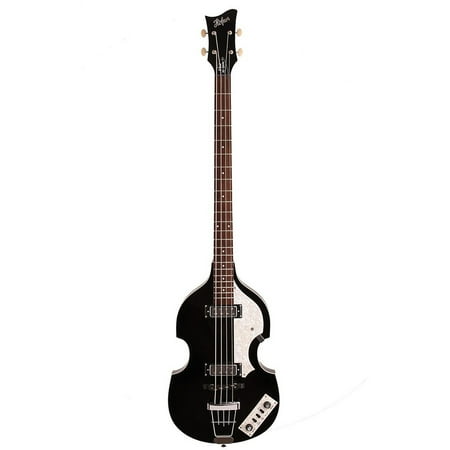 Hofner Ignition Electric Violin Bass Guitar - Black Finish