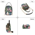 thumbnail image 3 of FORMRS Crossbody Bag for Women Quilted Travel Shoulder Cell Phone Purse with Chain Strap Handbag, Green Floral, 3 of 7