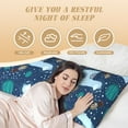 thumbnail image 4 of Lsque Alpaca Astronaut in Space Body Pillow Case Cover,Ultra-Soft Microfiber Bed Pillow Cases 20x54 inches,Elegant Bedding,Breathable Durable Pillow Cover with Envelope Closure, 4 of 8