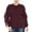 Burgundy, variant on Rachel Roy Womens Tassel Trim Pullover Sweater, Purple, Plus Size, 0X