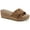 Camel MC, variant on Giani Bernini Womens Ashllyn Faux Suede Cork Wedge Sandals