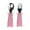 A, variant on Stainless Steel Fork Spoon Set With Silicone Handle Tableware For Kitchen Dining Camping Travel Picnic BBQ Party round Plate Mat Dining Table round Set for 4 Dinning Table Runner Set Plate Mates