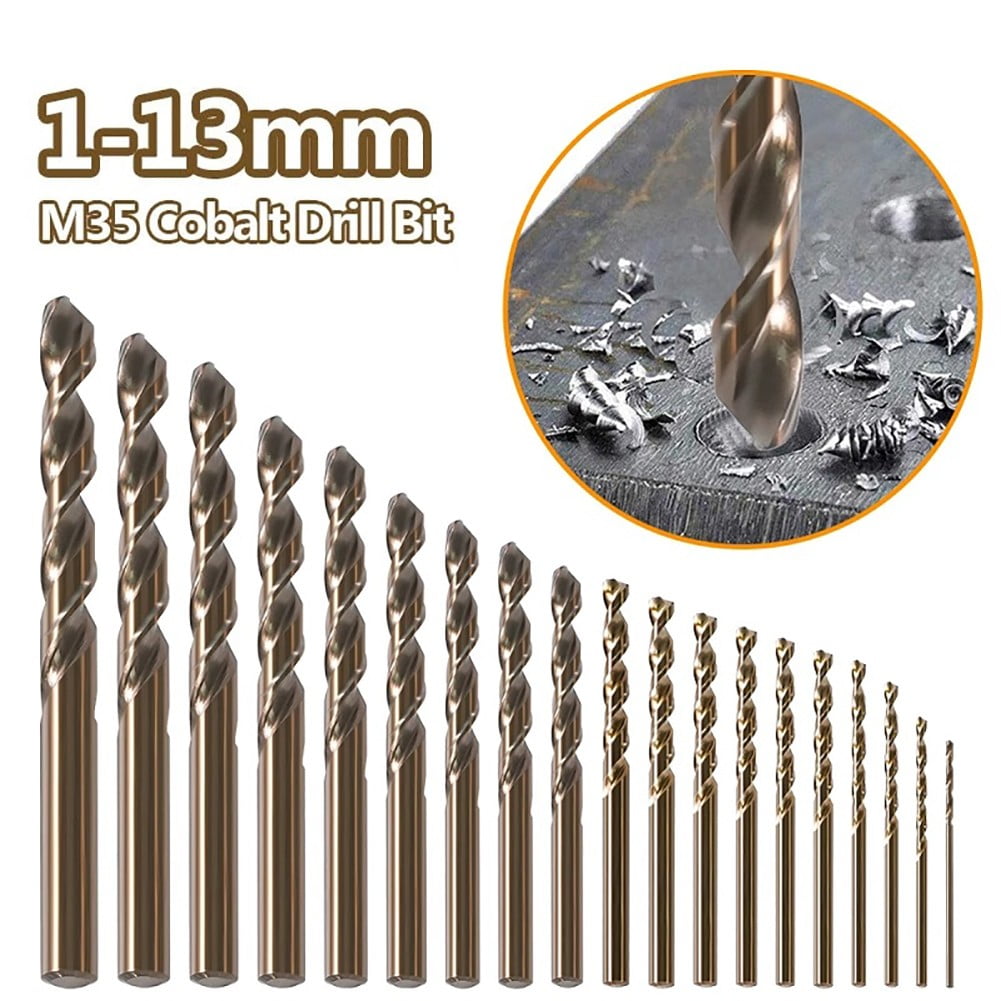 XINRG 1mm-13mm Cobalt HSS Drill Bit M35 