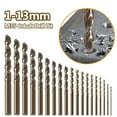 1mm13mm Cobalt HSS Drill Bit M35 For Stainless Steel Drilling