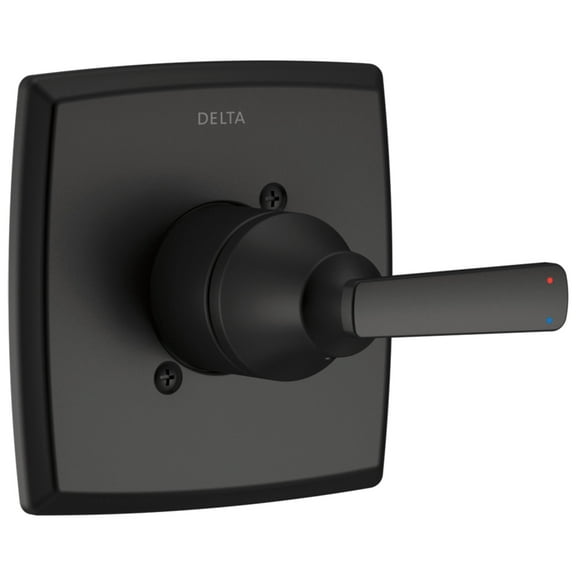 Delta T14064 Ashlyn Monitor 14 Series Single Function Pressure Balanced Trim Only - Black