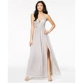 thumbnail image 1 of Vestido adornado Emerald Sundae gris extragrande, 1 of 2