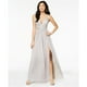 thumbnail image 1 of Vestido adornado Emerald Sundae gris extragrande, 1 of 2