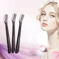 thumbnail image 1 of 3PCS Eyebrow Razor Multifunctional Facial Razor Eyebrow Shaper for Women, 1 of 10