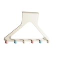 thumbnail image 4 of TISHITA over The Door Hooks Back Storage over Door Hanger for Hanging Clothing Coats light colors, 4 of 8