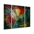 thumbnail image 3 of All My Walls 'Erupting Beauty' by Megan Duncanson 3 Piece Graphic Art Plaque Set, 3 of 5