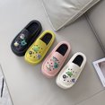 thumbnail image 2 of Nuevas zapatillas de verano para mujer, zuecos, bricolaje, bonitas, con plataforma de viento color crema, zapatos informales para el hogar, 2 of 5