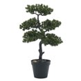 thumbnail image 1 of Planta falsa portátil Bewildely ABS verde oscuro, 1 of 6