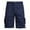 Navy, variant on Dagugfen Cargo Shorts for Men Plus Size Elastic Waist Loose Outdoor Camping Hiking Trainning Shorts