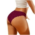 thumbnail image 4 of Panties for Women,Lace Bikini Low Waist Seamless Underwear Comfortable Briefs,Womens Underwear,D,S, 4 of 4