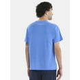 thumbnail image 3 of Athletic Works Men's Solid Tri Blend Tee with Short Sleeves, Sizes XS-4XLT, 3 of 5