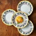 thumbnail image 3 of Sur La Table Nova Deruta Appetizer Plates Set of 4 White, 3 of 5