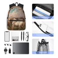 thumbnail image 4 of Balery Three Horses Oil Painting Mochila para Mujeres y Hombres, Mochila Ligera Casual para Viajes, Mochila Clásica Básica para la Universidad, 4 of 6
