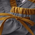 thumbnail image 6 of Axiiglly Skirts for Women Cotton Linen Drawstring Elastic Waist Boho Flowy Midi Skirt with Pockets, M-2XL, 6 of 8