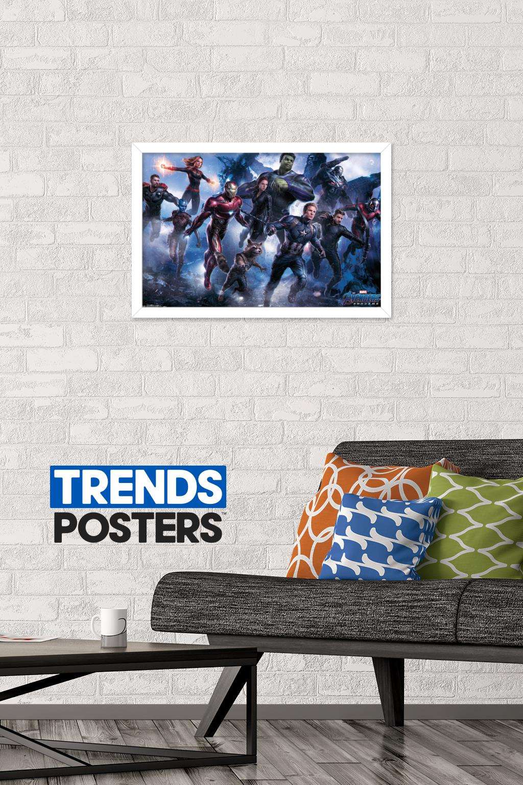 Marvel Cinematic Universe - Avengers - Endgame - Legendary Wall Poster, 14.725" x 22.375", Framed