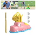 thumbnail image 1 of Máquina de lanzamiento de béisbol para niños, juego de lanzador de béisbol, lanzador de béisbol, juguete de béisbol para niños pequeños para juegos de Rosa Hugo Máquina de lanzamiento de béisbol, 1 of 10