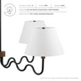 thumbnail image 3 of Sunlit Pendant Light in Walnut Black, 3 of 9