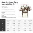 thumbnail image 3 of Picia Cow 1 Gentle Cotton Regular Fit Short Sleeve Casual Hawaiian Shirt for Men-Large, 3 of 8